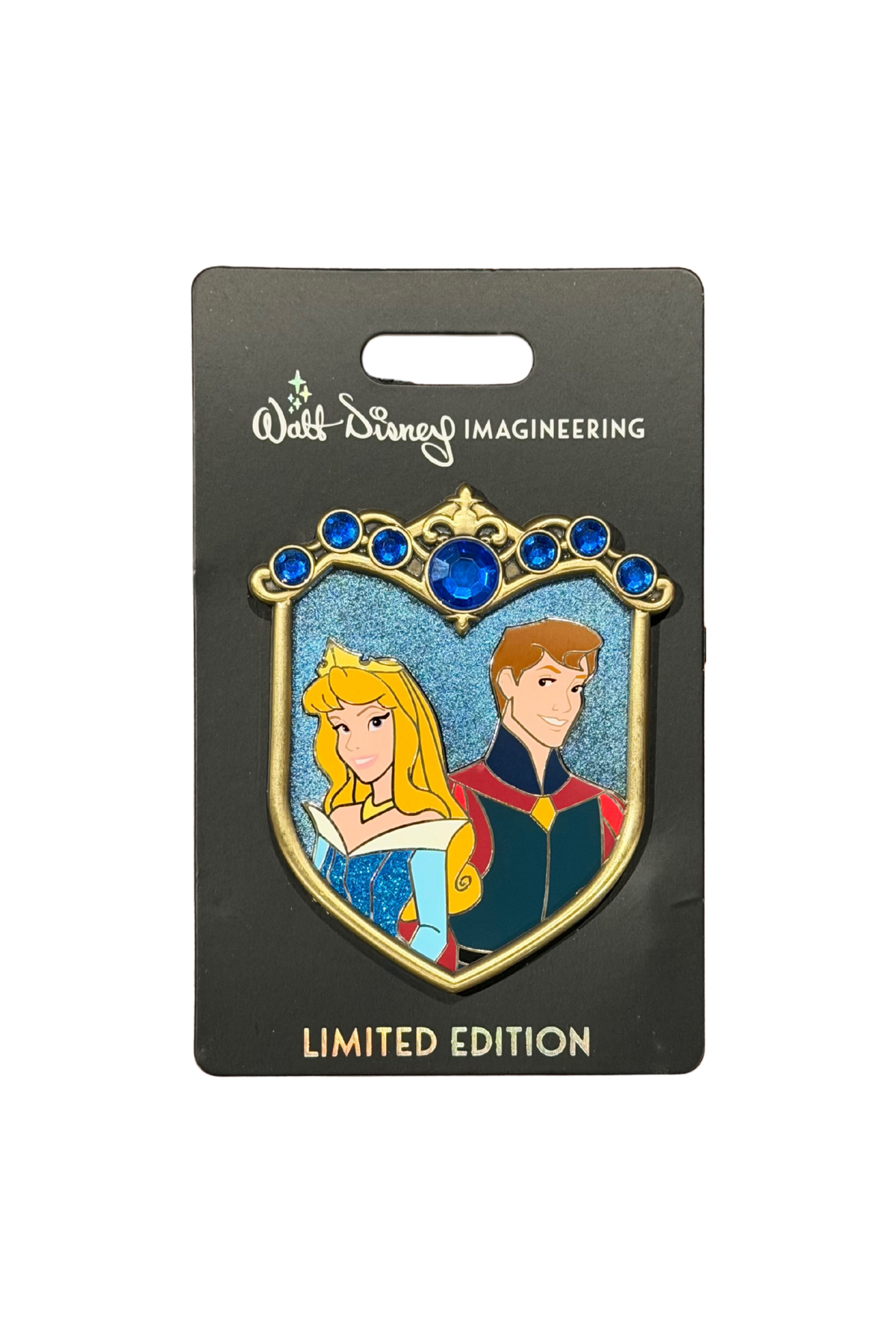 Aurora and Prince Phillip Disney Couples Crest J19