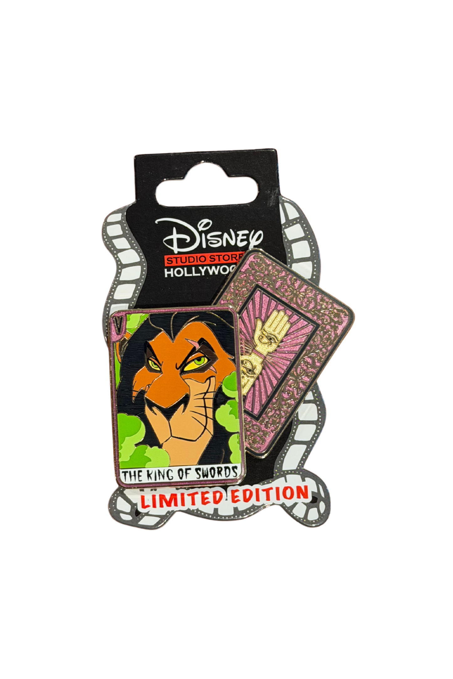 Scar Villain Tarot Cards J50