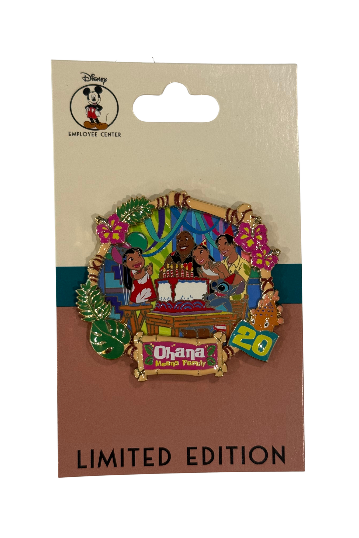 Ohana means Family on Birthdays Lilo and Stitch 20th Anniversary J27