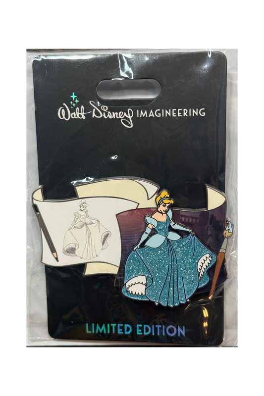 Cinderella Blue Dress Off the Page J8