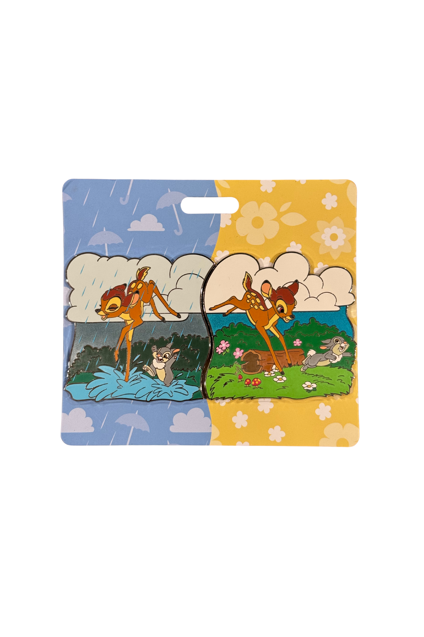 Bambi and Thumper April Showers Bring May Flowers J36