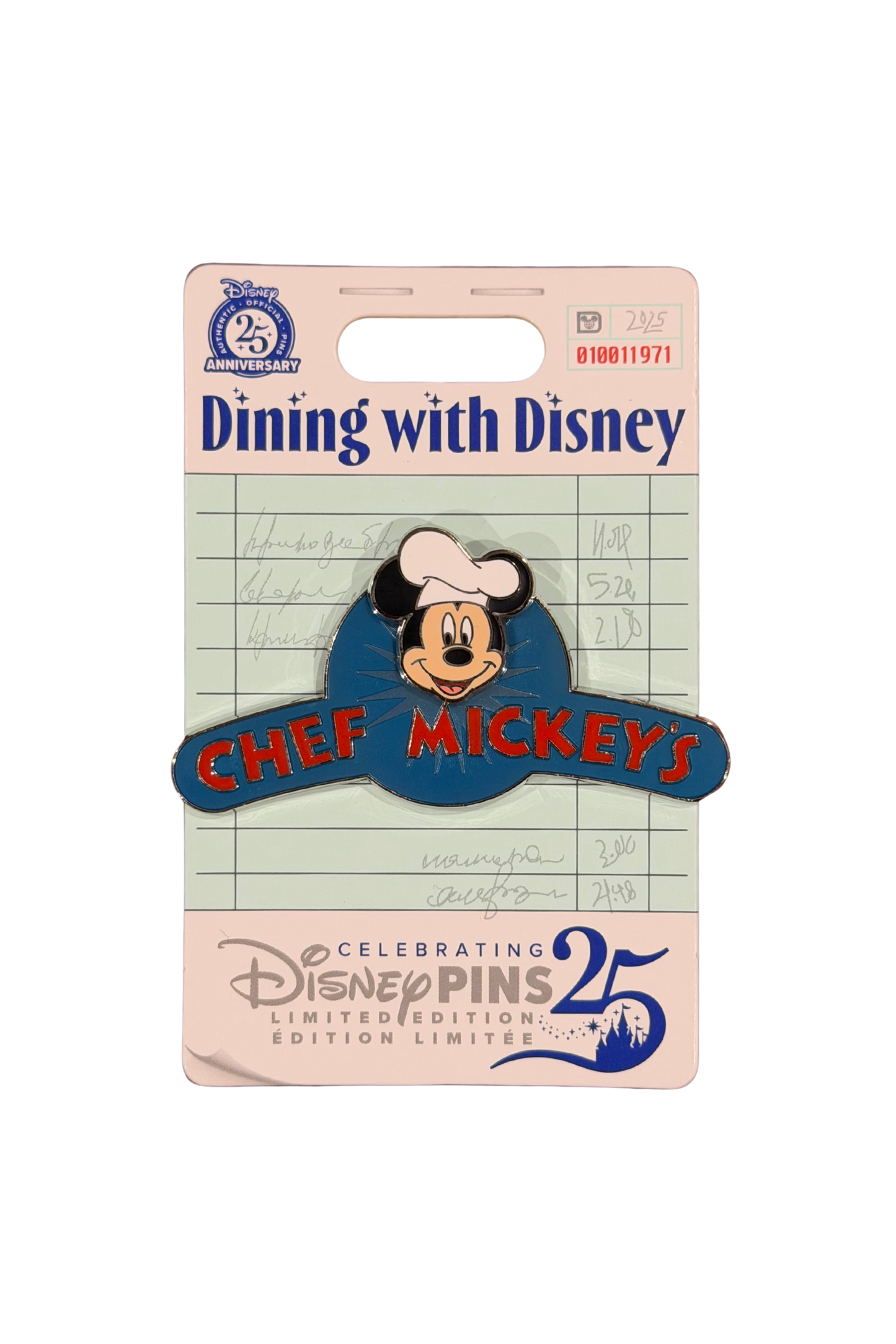 Chef Mickey Dining with Disney J44