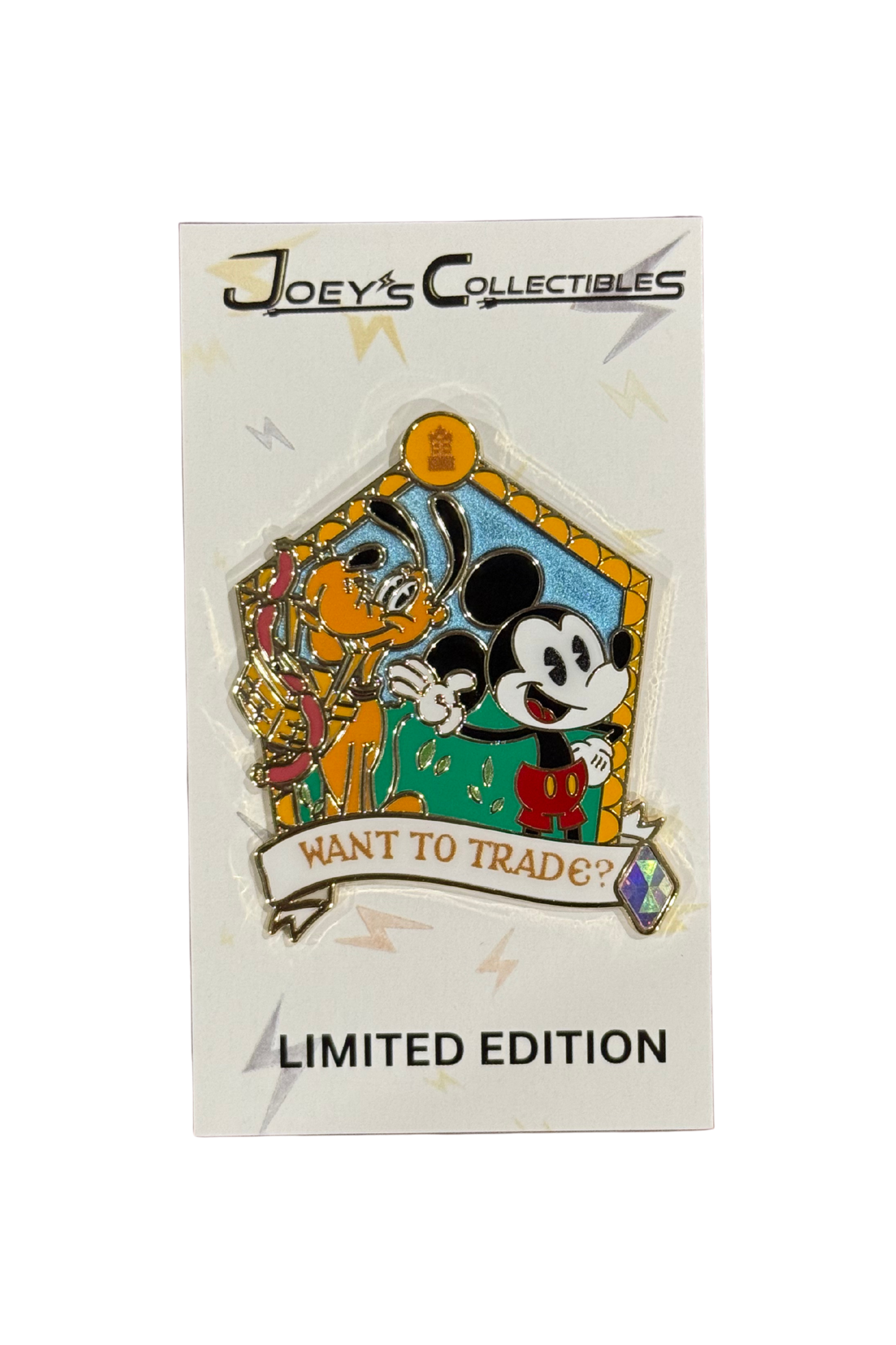 Mickey Mouse and Pluto Want to Trade J40