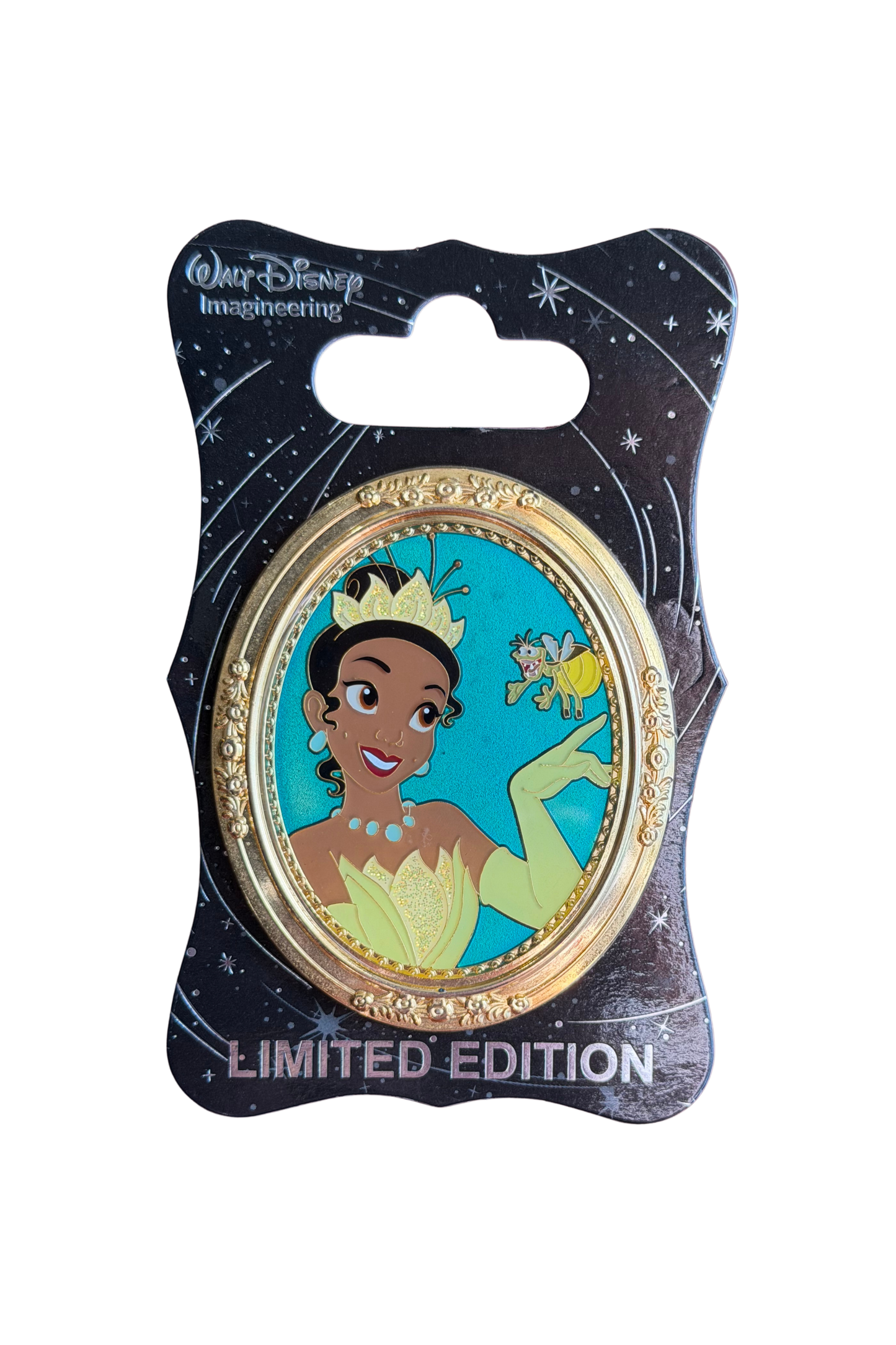 Tiana Princess Portrait Gold Frame J59