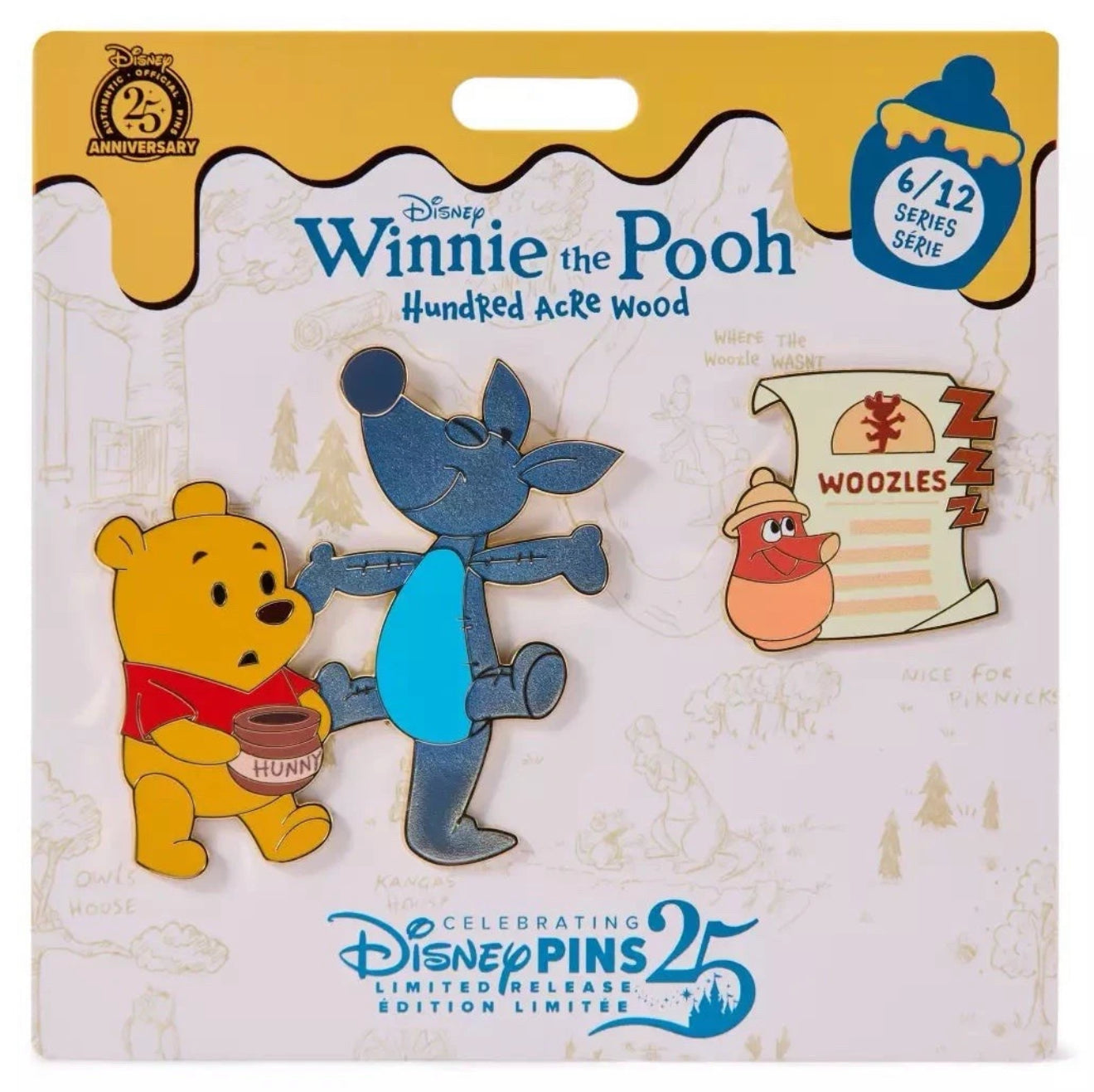 Hundred Acre Woods Pooh and Woozle 6/12 J11