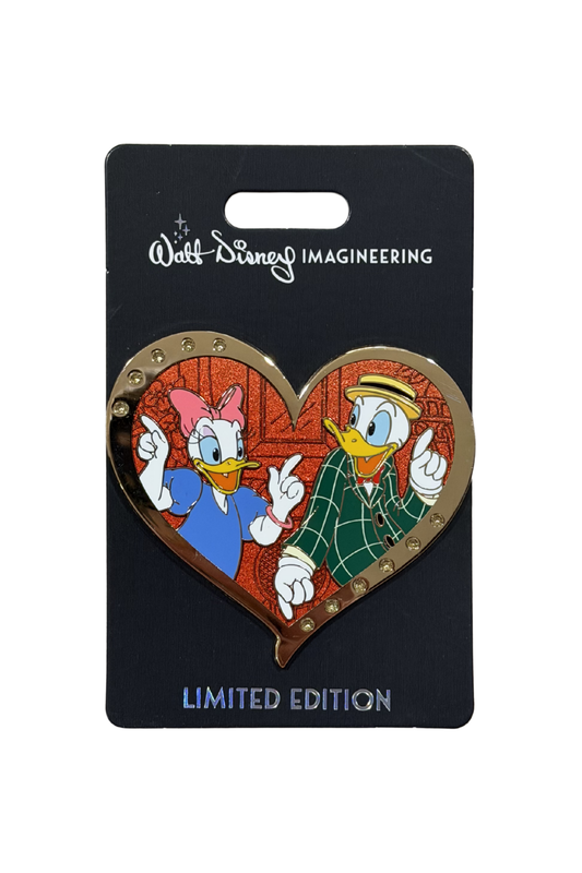 Daisy & Donald Valentine's Gem Hearts J44