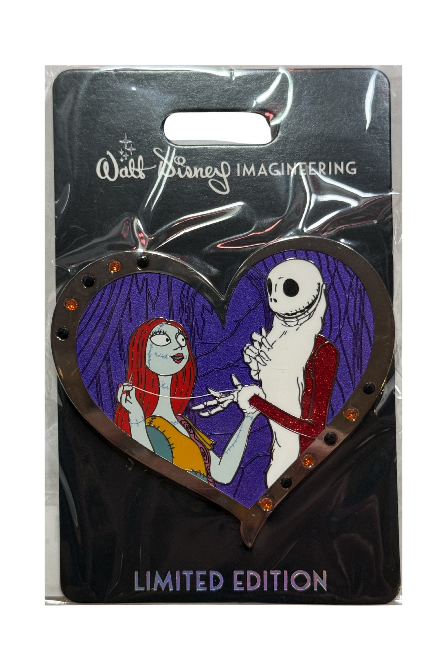 Valentine's Gem Hearts Sally & Jack