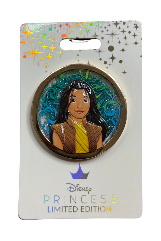 Raya Princesses Floral Glitter Sculpted Portraits J20