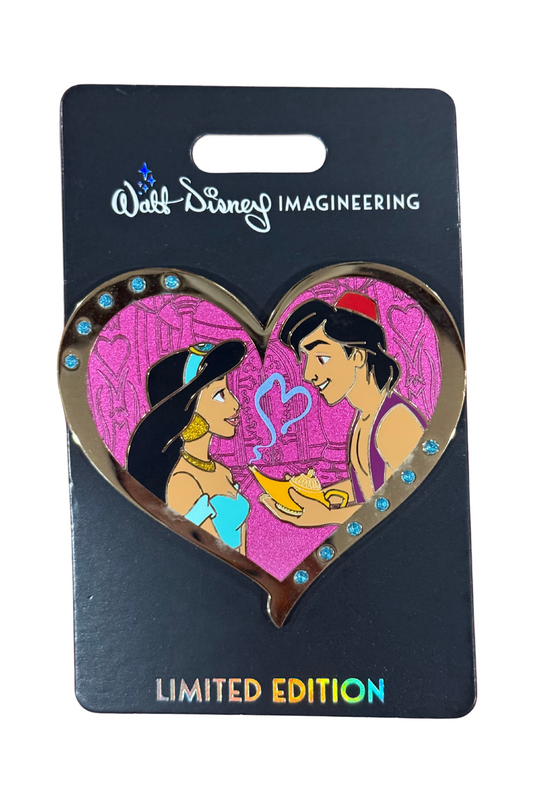 Jasmine & Aladdin Valentine's Gem Hearts J21