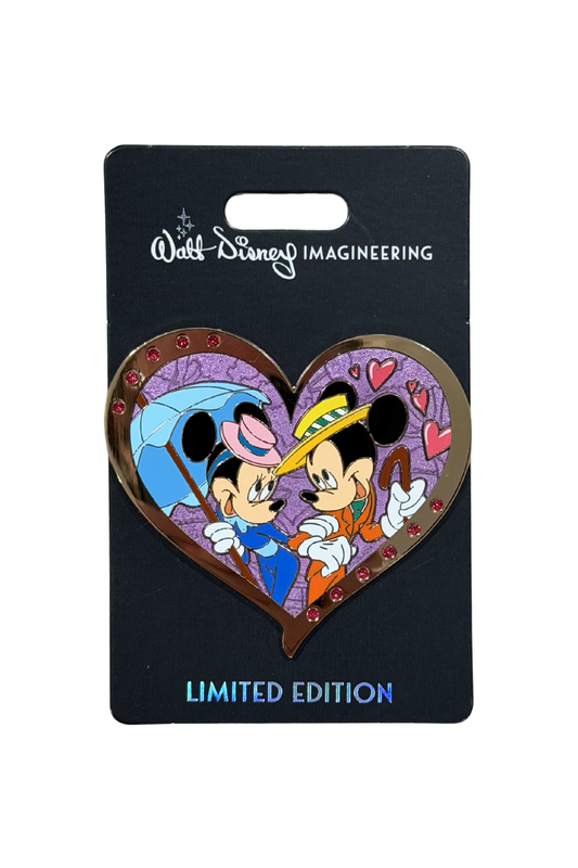 Minnie & Mickey Valentine's Gem Hearts J36