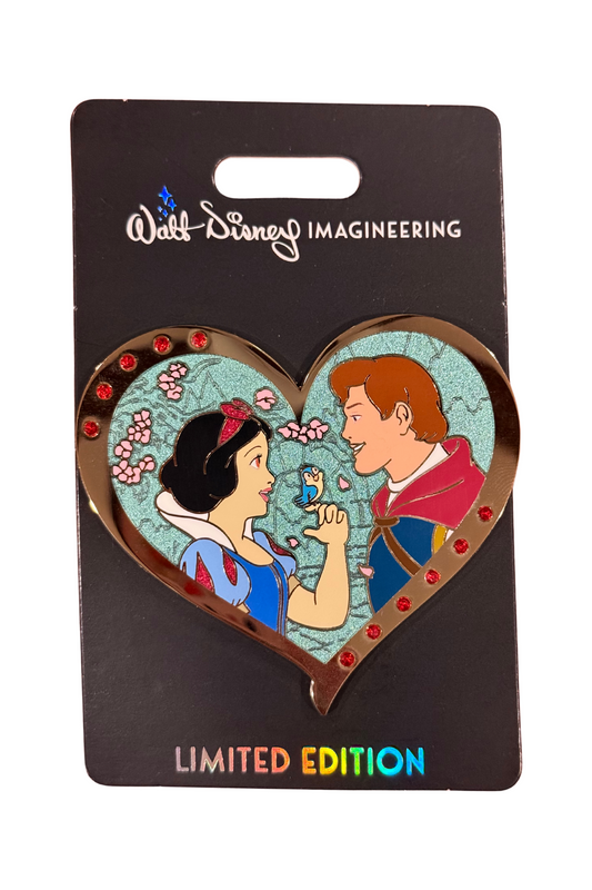 Snow White and Prince Florian Valentine's Gem Hearts J21