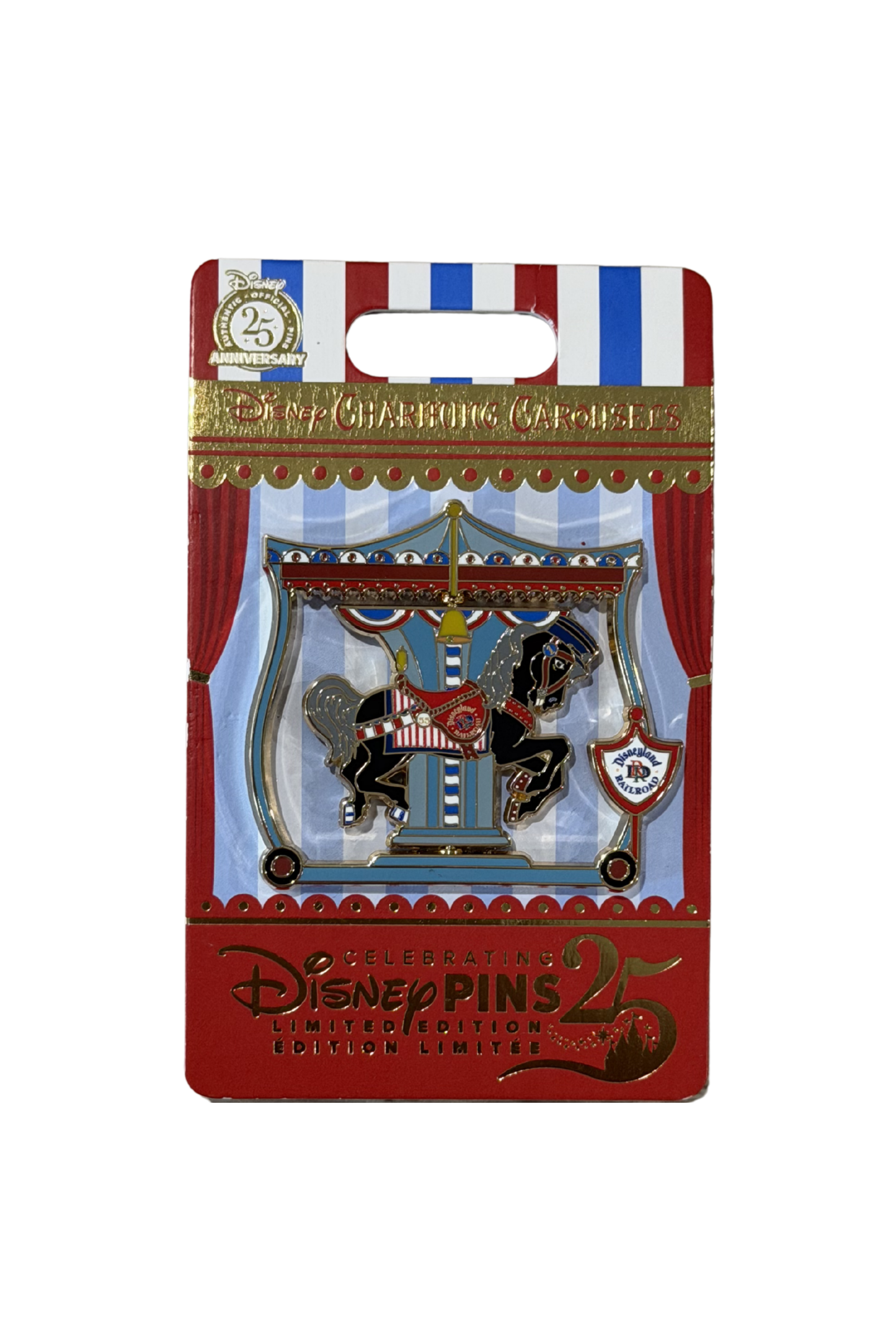 Disneyland Railroad Charming Carousels J21