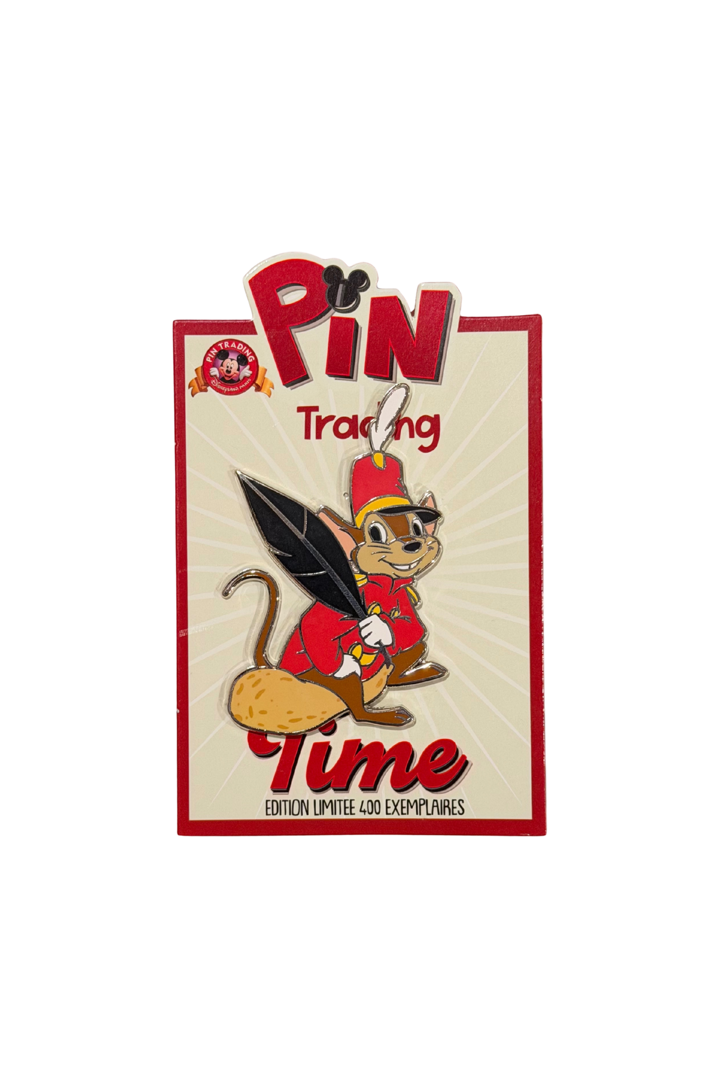 Timothy Mouse Pin Trading Time J18