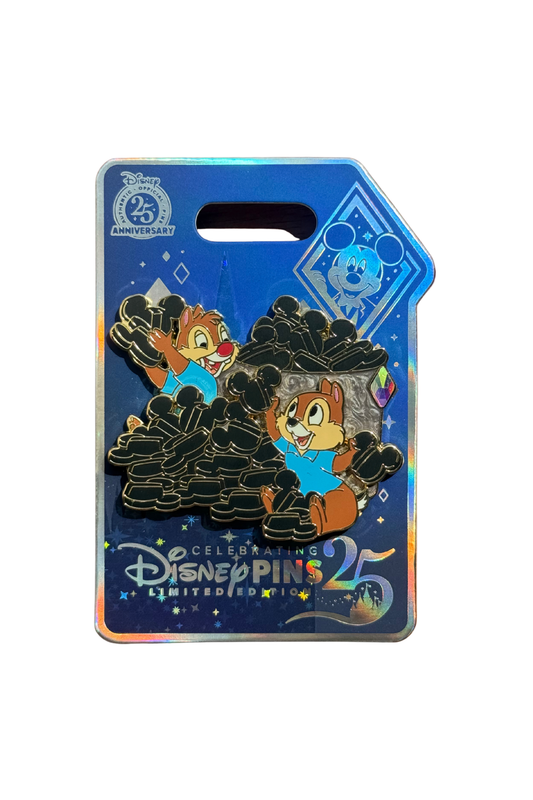 Chip and Dale Disney Pin Trader Life J40