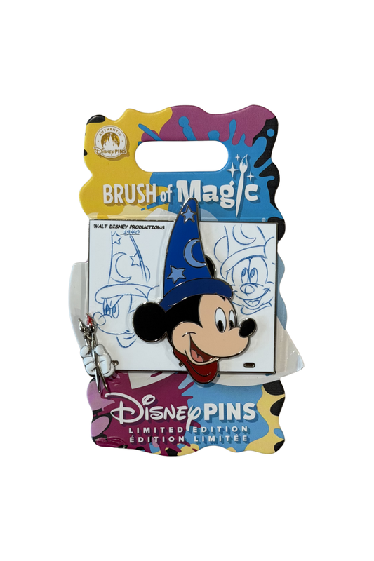 Sorcerer Mickey Brush of Magic J3