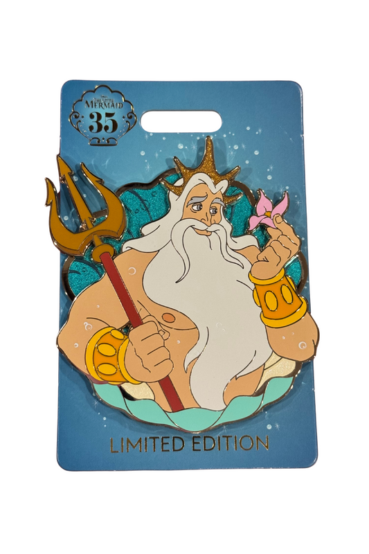 King Triton The Little Mermaid 35th Anniversary J27