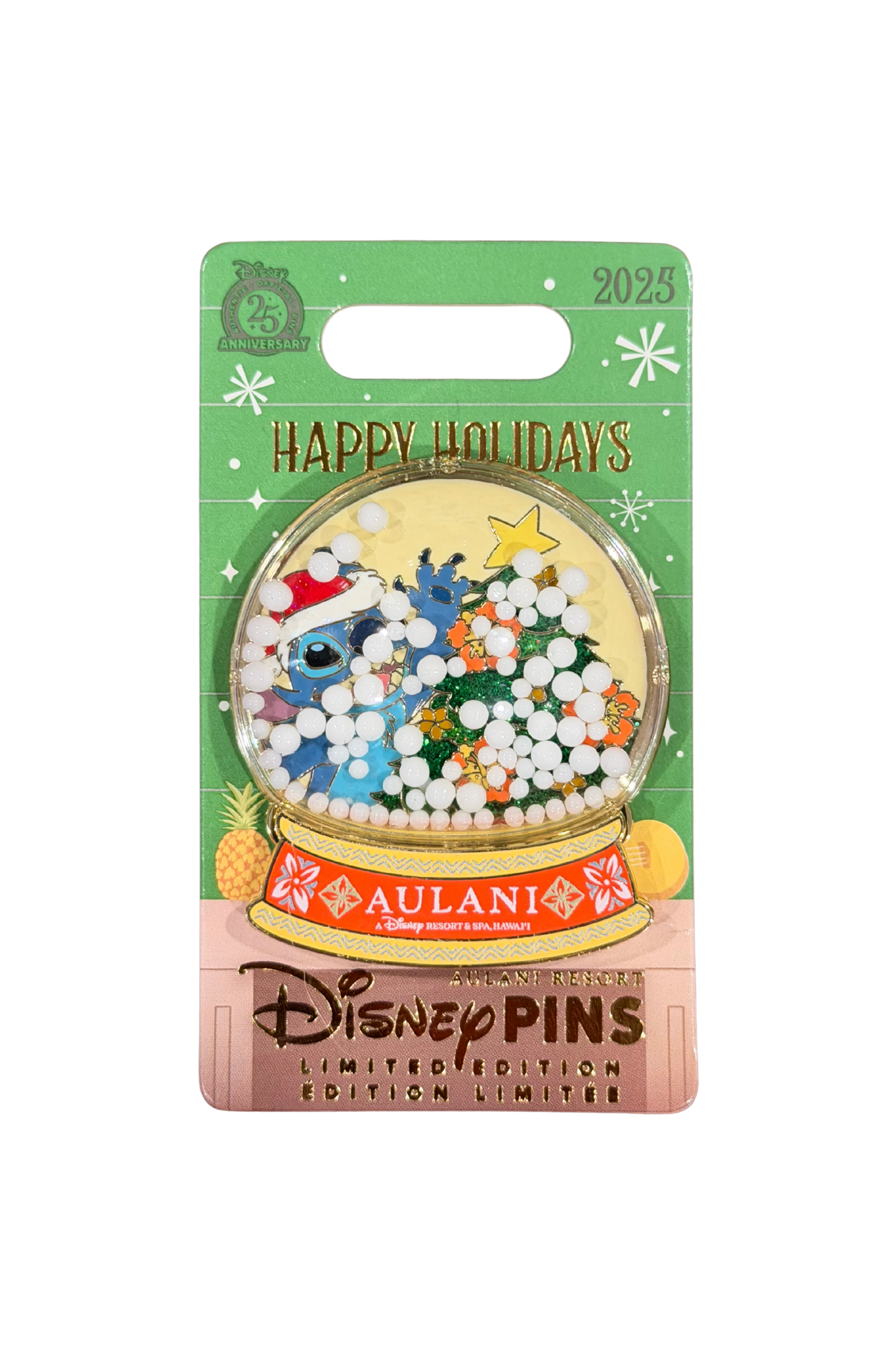 Aulani Resort Holiday Edition Snow Globes J53
