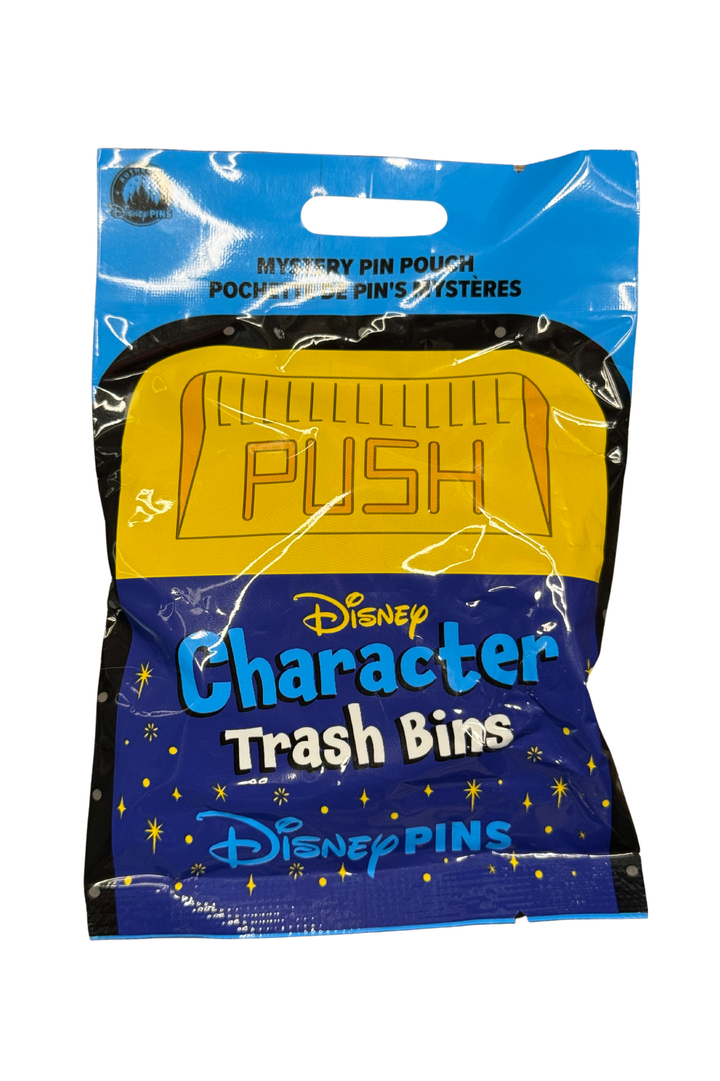 Disney Character Trash Bins Mystery Pouch J11