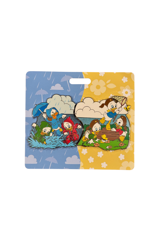 Huey, Dewey and Louie April Showers Bring May Flowers J36