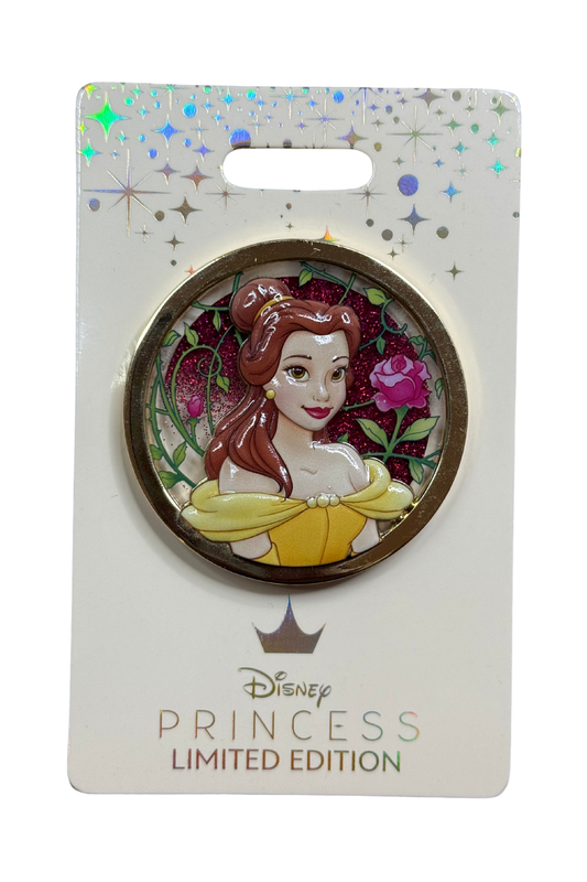 Belle Princesses Floral Glitter Sculpted Portraits J20