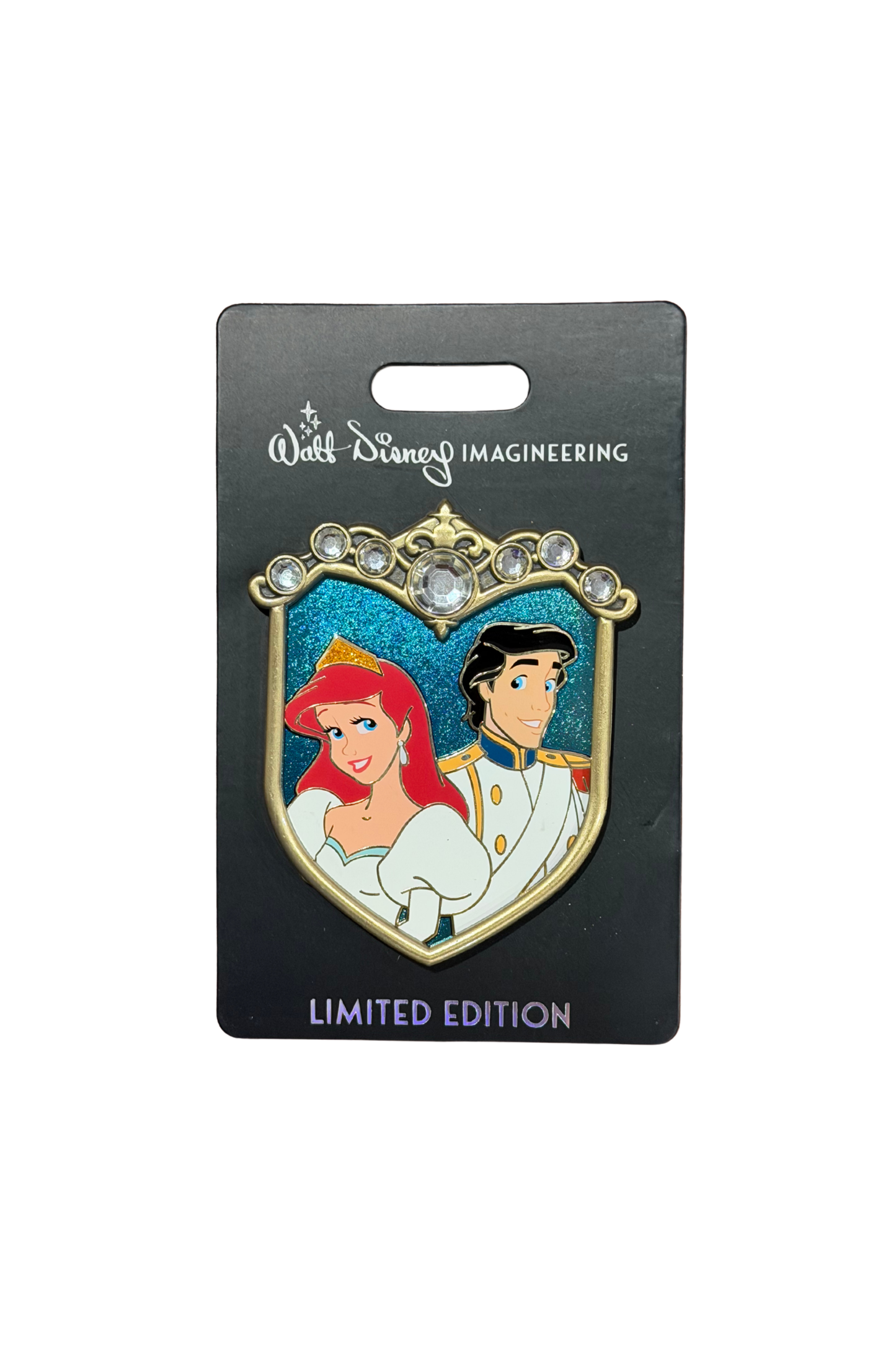 Ariel and Prince Eric Couples Crest J51