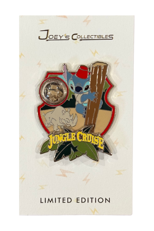Stitch Jungle Cruise Piece of Disneyland History J24