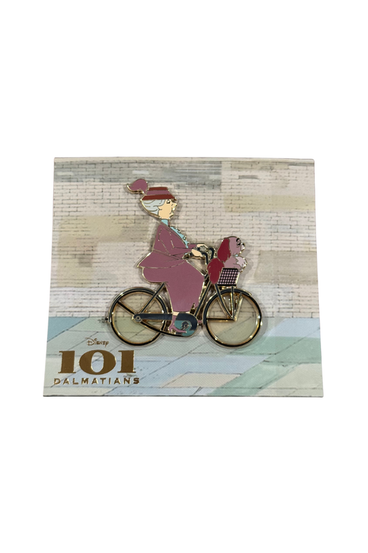 Lady on Bicycle 60th Anniversary J36