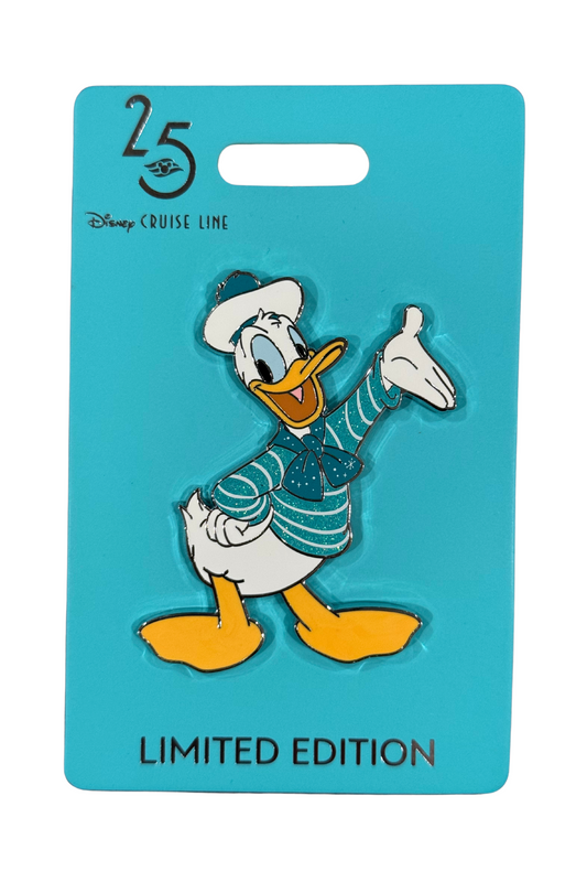 Donald 25th Anniversary Disney Cruise Line J22