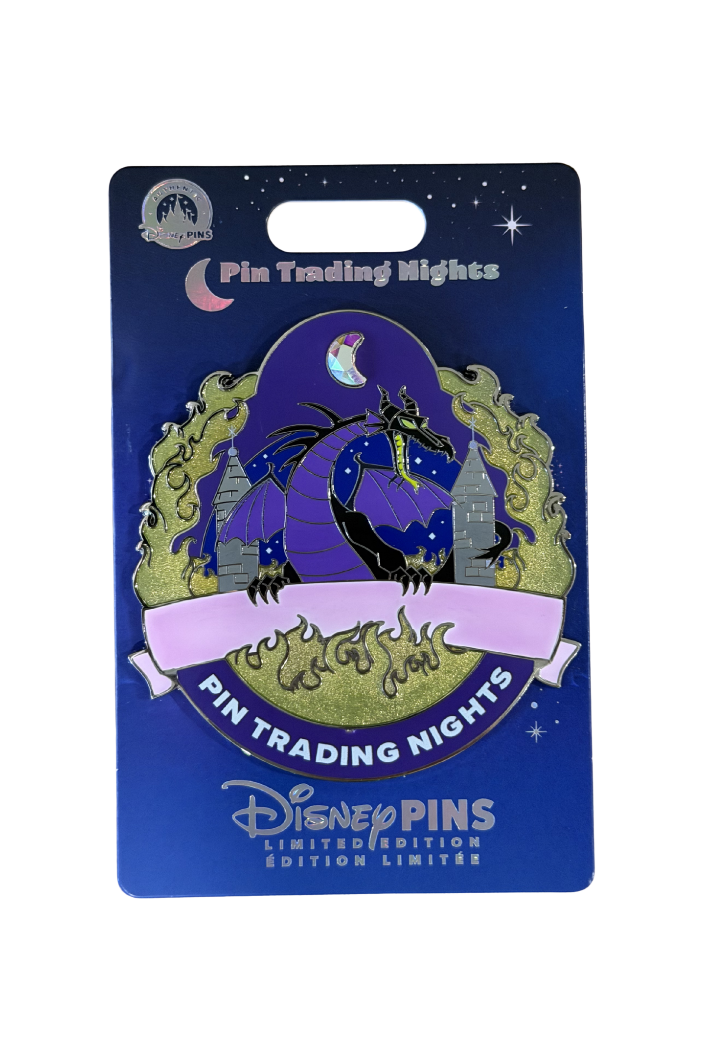 Maleficent Dragon Pin Trading Nights J35