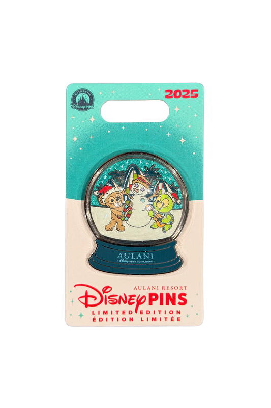 Aulani Christmas Snow Globe 2025 J53