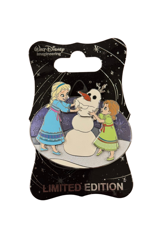 Anna and Elsa Do You Wanna Build a Snowman J35
