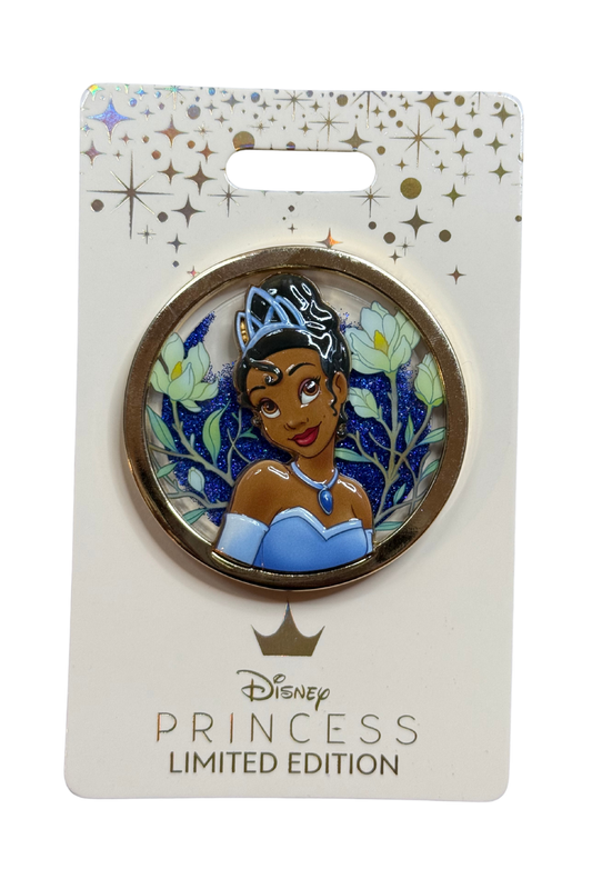 Tiana Princesses Floral Glitter Sculpted Portraits J20