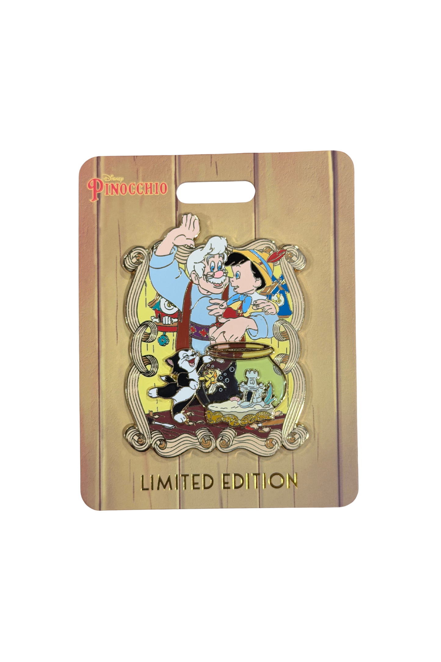 Pinocchio, Geppetto, Figaro, Cleo J2