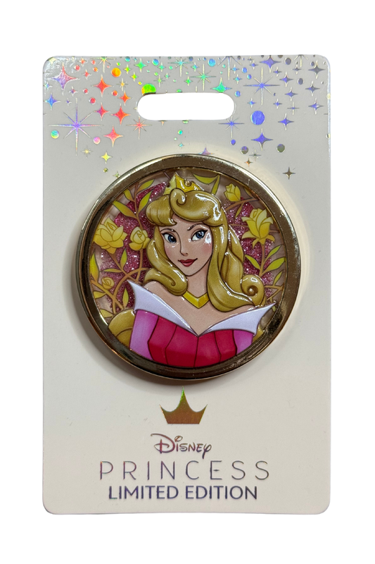 Aurora Princesses Floral Glitter Sculpted Portraits J20