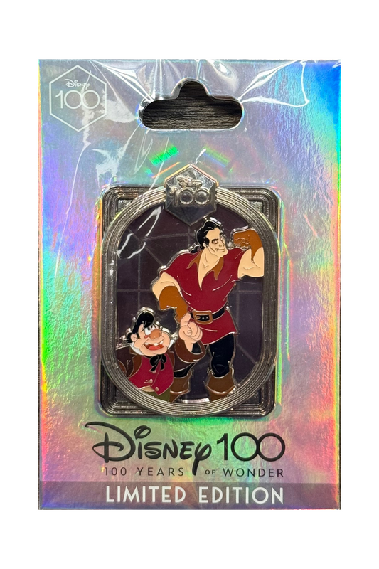 Gaston and Lefou Disney 100 DEC