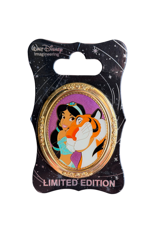 Jasmine Princess Portrait Gold Frame J59