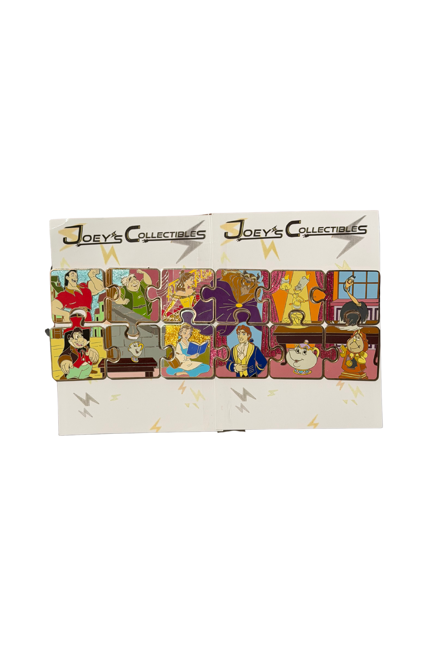 Beauty and the Beast Puzzle Set With Chasers J4