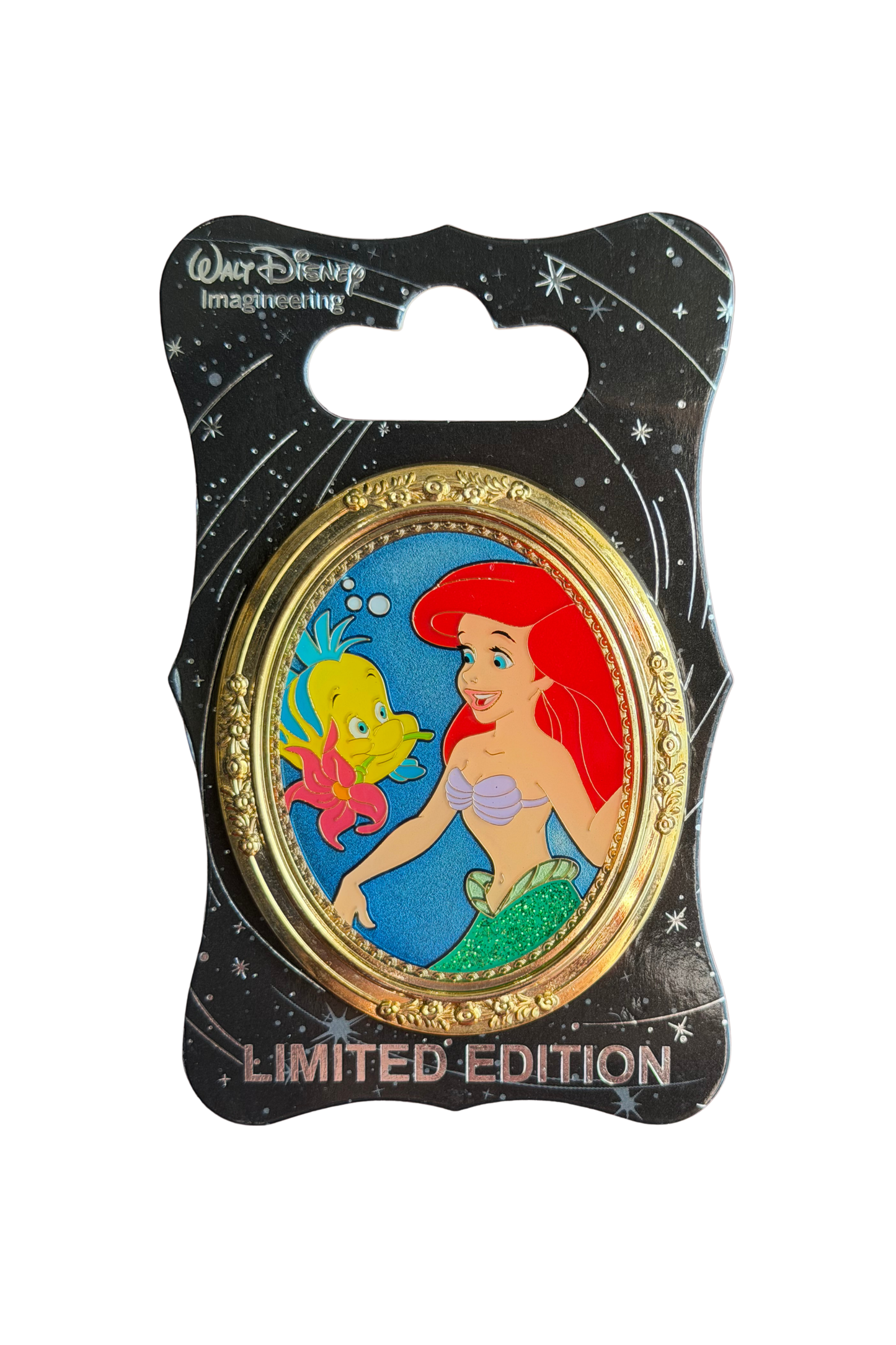 Ariel Princess Portrait Gold Frame J59