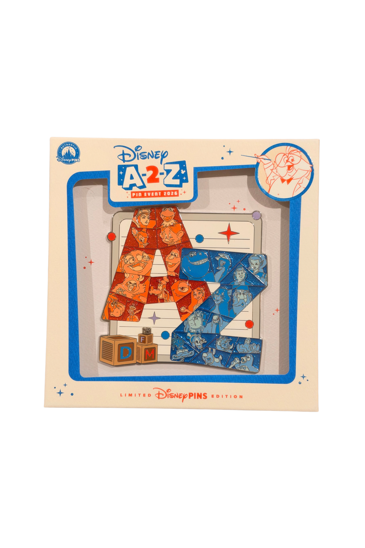 A-Z Jumbo Pin A3