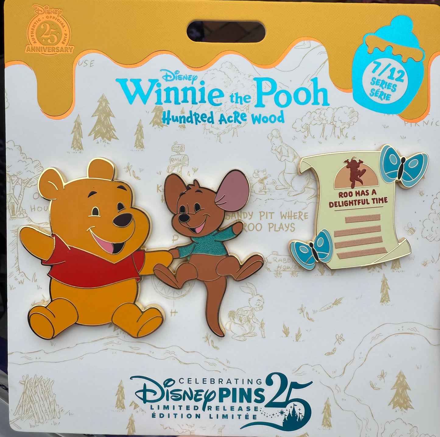 Pooh and Roo Hundred Acre Woods 7/12 J21