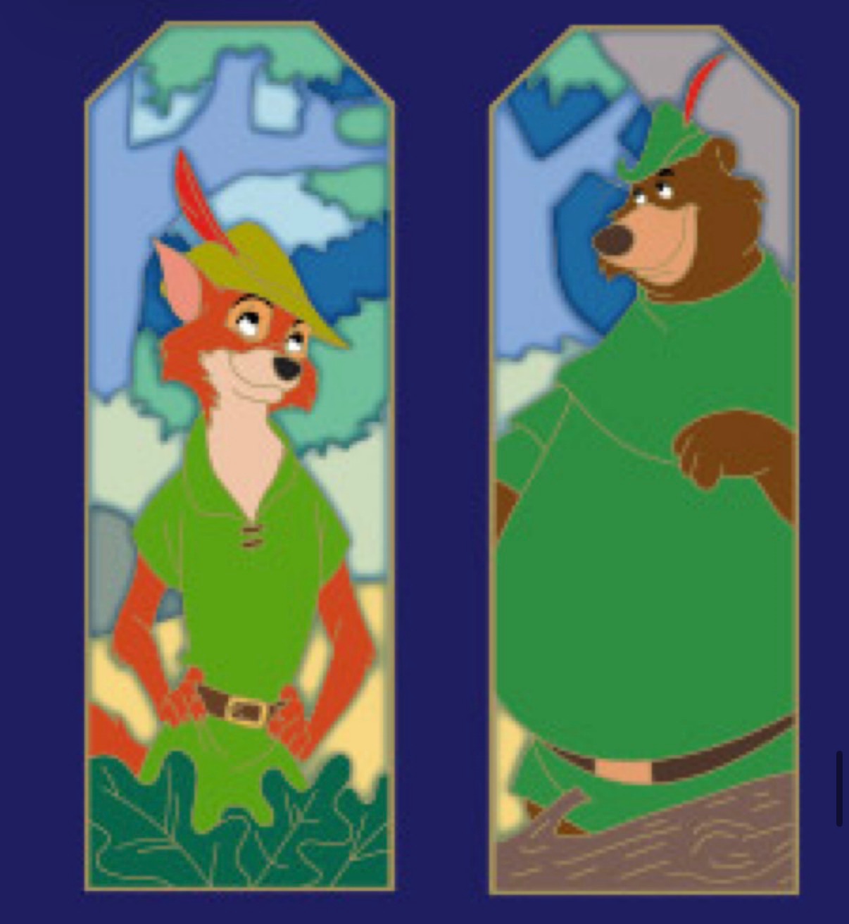 Robin Hood & Little John J65