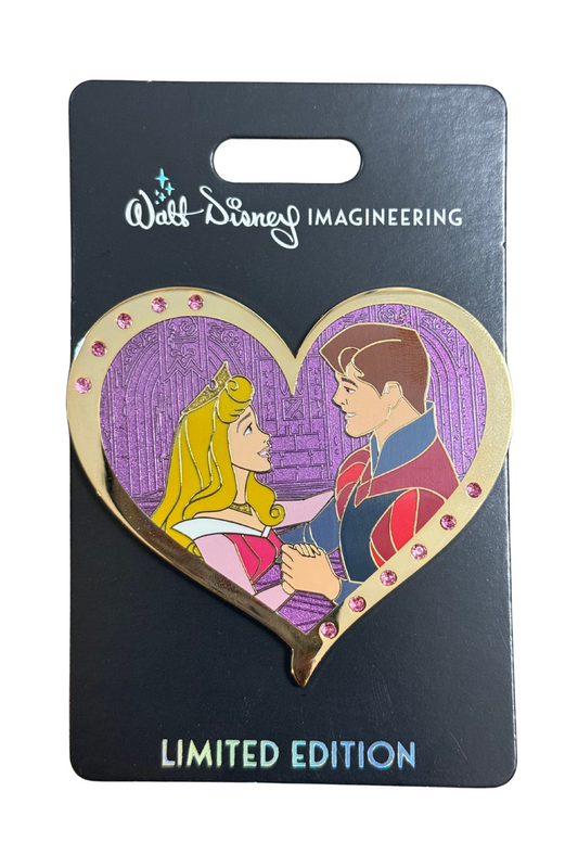 Aurora & Prince Phillip Valentine's Gem Hearts J21