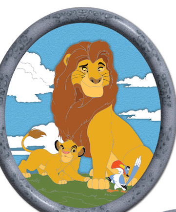 Mufasa, Simba, Zazu J73