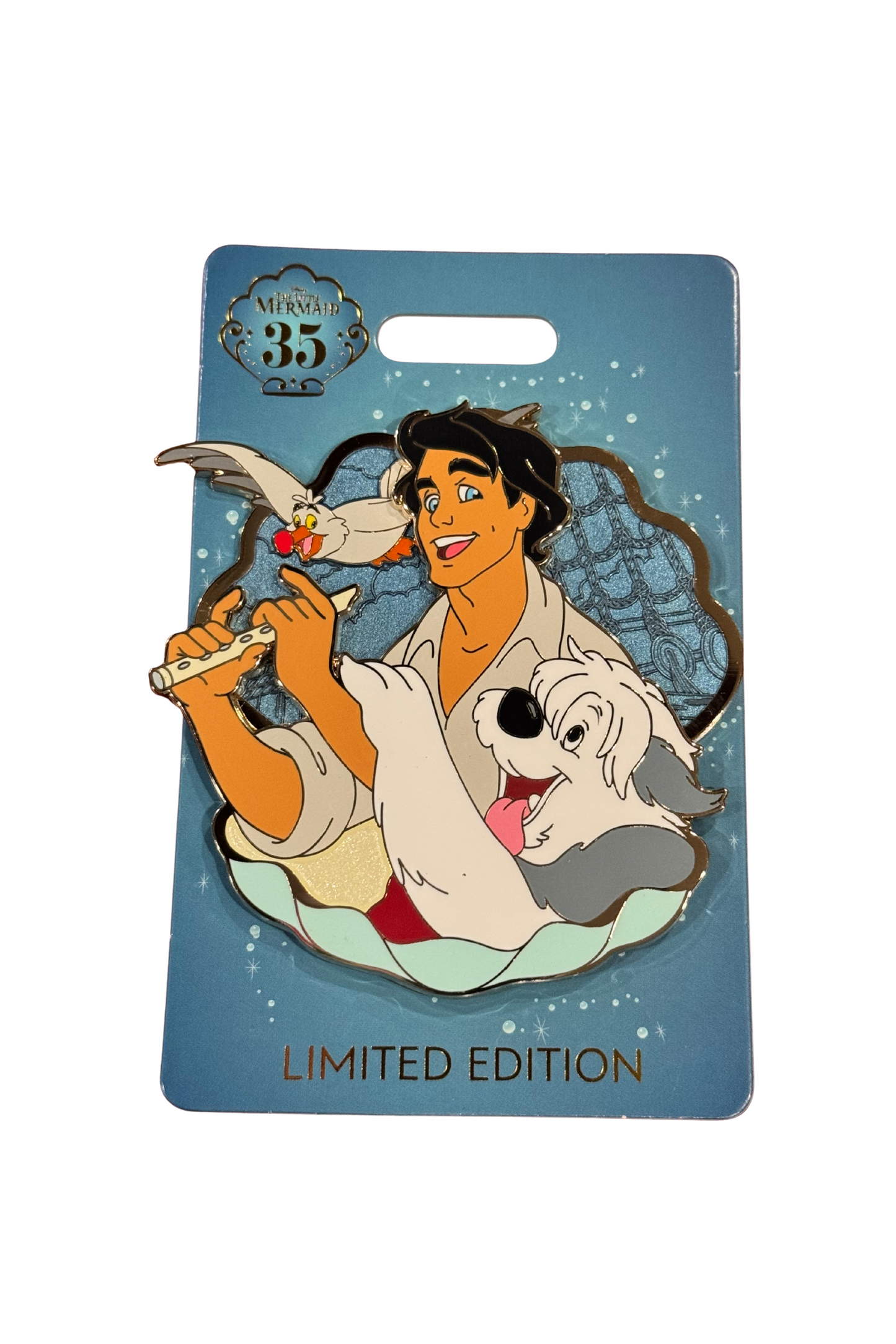 Eric, Max and Scuttle The Little Mermaid 35th Anniversary J27