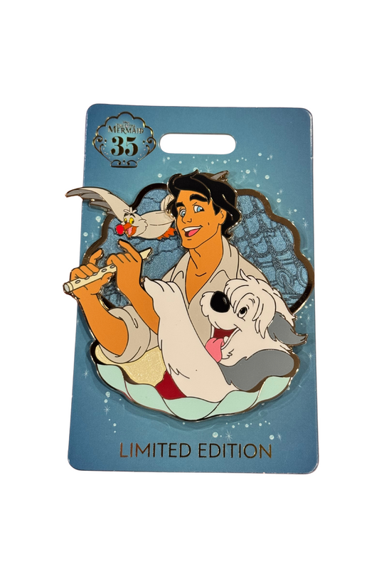 Eric, Max and Scuttle The Little Mermaid 35th Anniversary J27