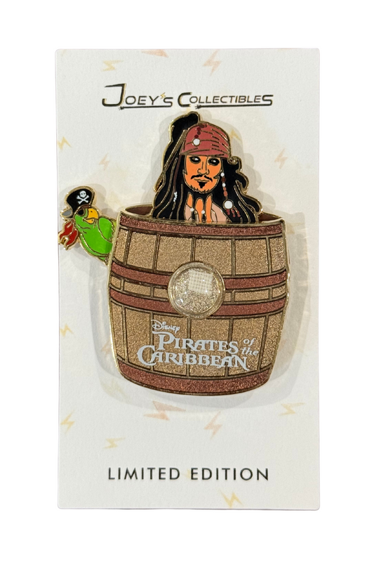 Jack Sparrow Pirates of the Caribbean Piece of Disneyland History J24