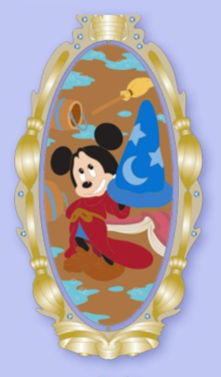 Sorcerer's Apprentice Mickey and Yen Sid J67