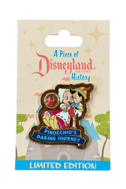 Pinocchio's Daring Journey A Piece of Disneyland History J24