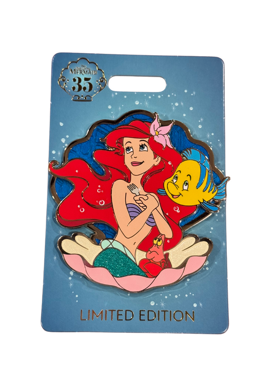 Ariel, Flounder and Sebastian The Little Mermaid 35th Anniversary J27